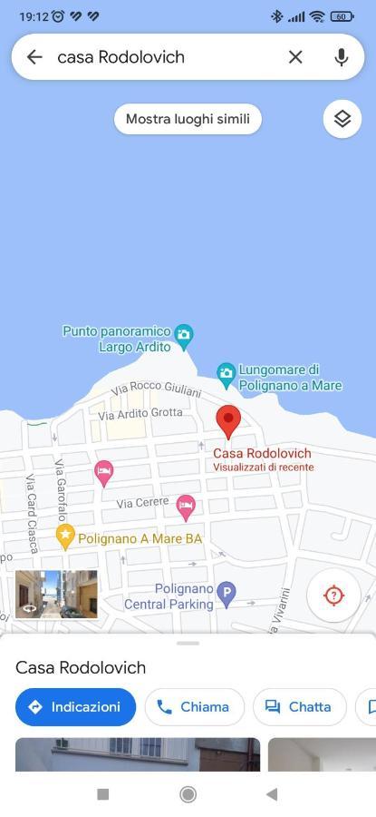 Ferienwohnung Casa Rodolovich Locazione Breve Polignano a Mare Exterior foto